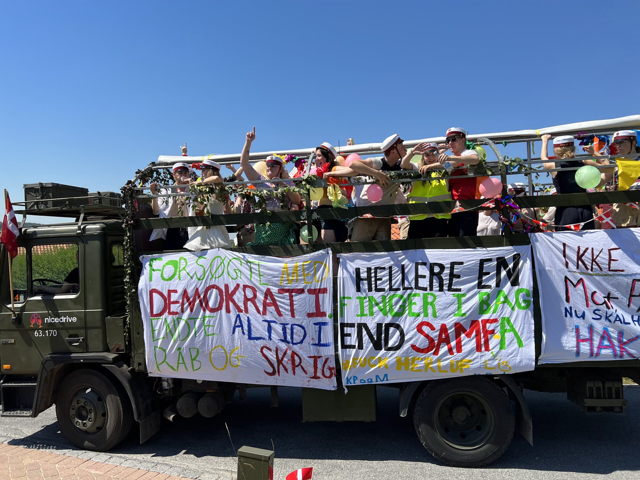 Beer-cardi på studenterkørsel