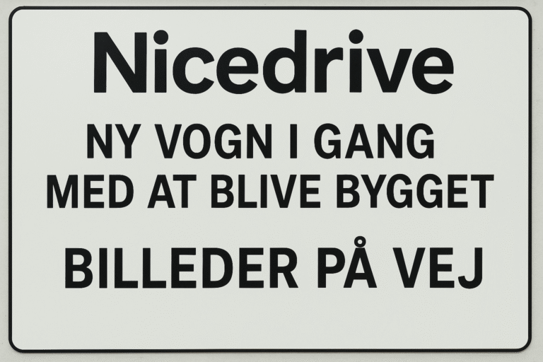 Billeder på vej, Pole Party i gang med at blive bygget, klar til studenterkørsel i 2026, Nicedrive